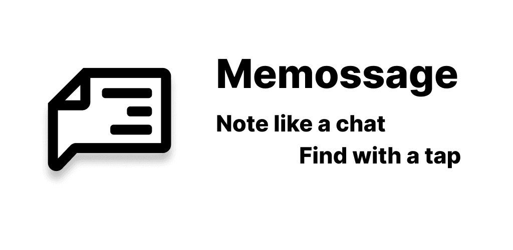 Memossage app graphic